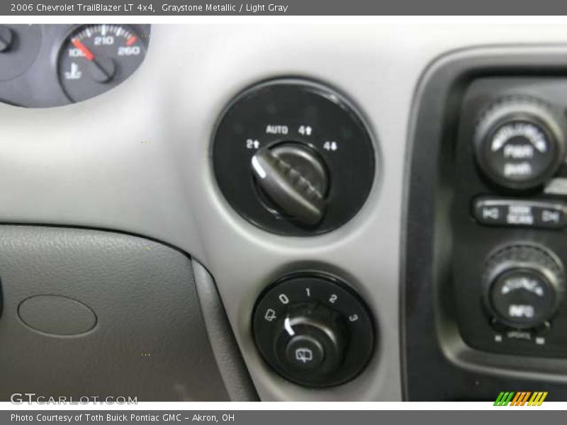 Graystone Metallic / Light Gray 2006 Chevrolet TrailBlazer LT 4x4