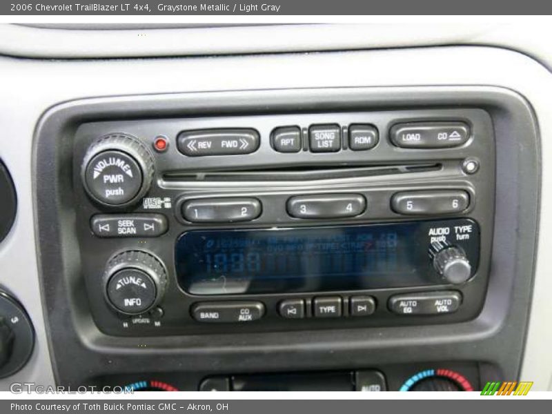 Graystone Metallic / Light Gray 2006 Chevrolet TrailBlazer LT 4x4
