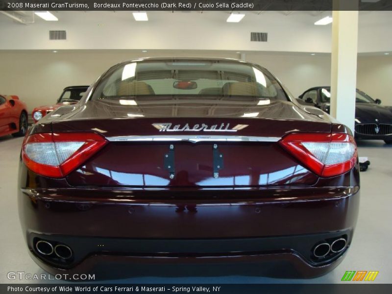 Bordeaux Pontevecchio (Dark Red) / Cuoio Sella (Saddle) 2008 Maserati GranTurismo