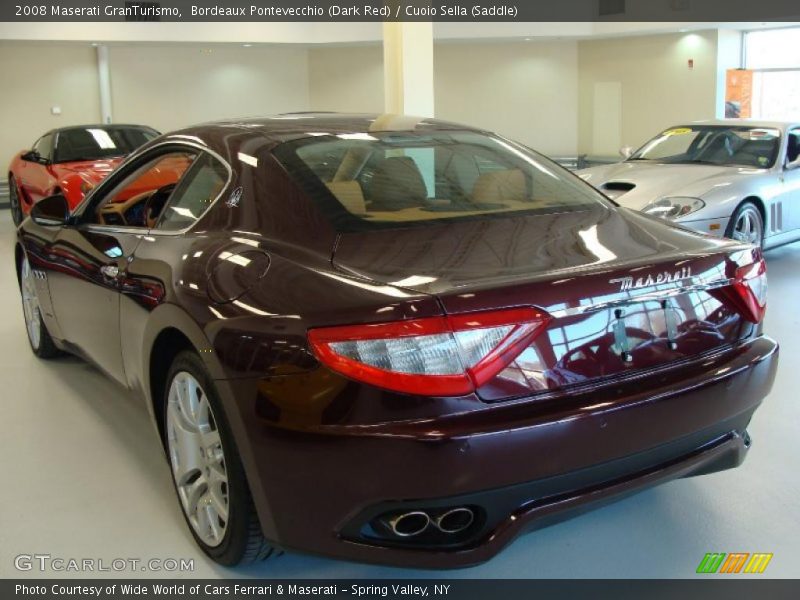 Bordeaux Pontevecchio (Dark Red) / Cuoio Sella (Saddle) 2008 Maserati GranTurismo