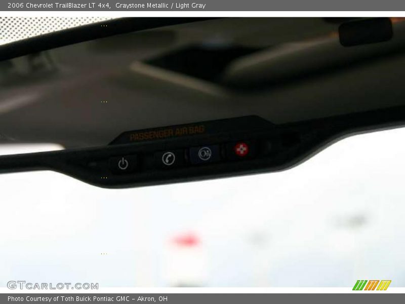 Graystone Metallic / Light Gray 2006 Chevrolet TrailBlazer LT 4x4
