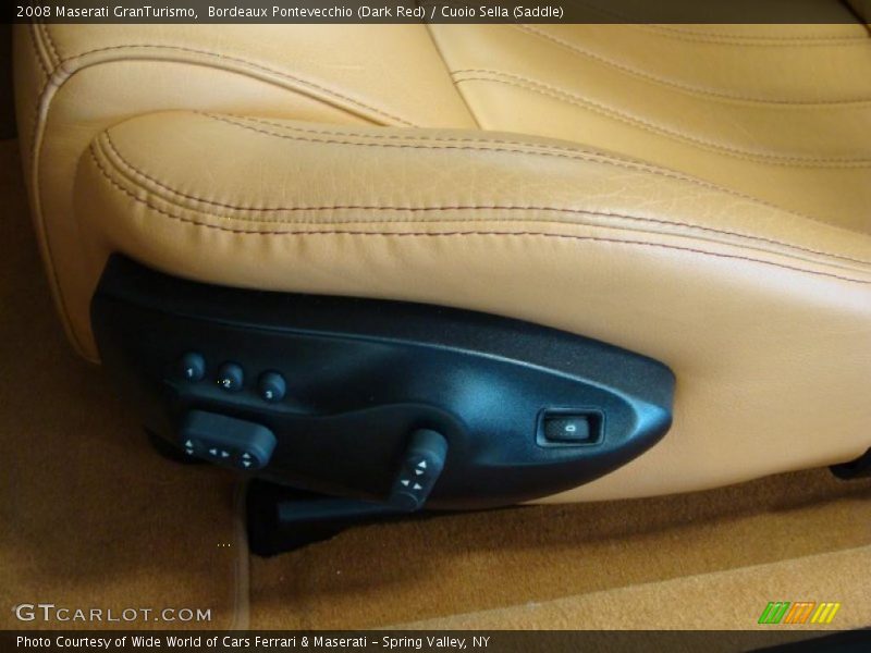 Bordeaux Pontevecchio (Dark Red) / Cuoio Sella (Saddle) 2008 Maserati GranTurismo