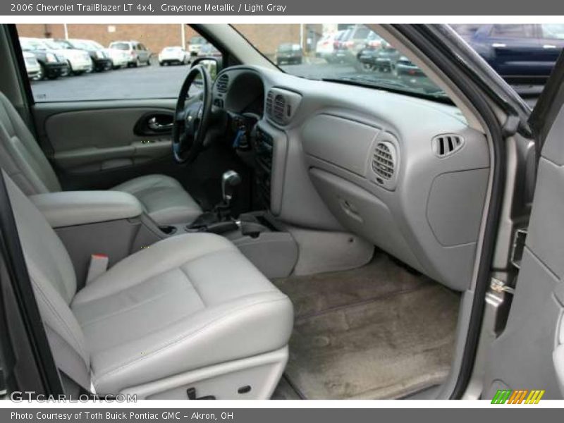 Graystone Metallic / Light Gray 2006 Chevrolet TrailBlazer LT 4x4