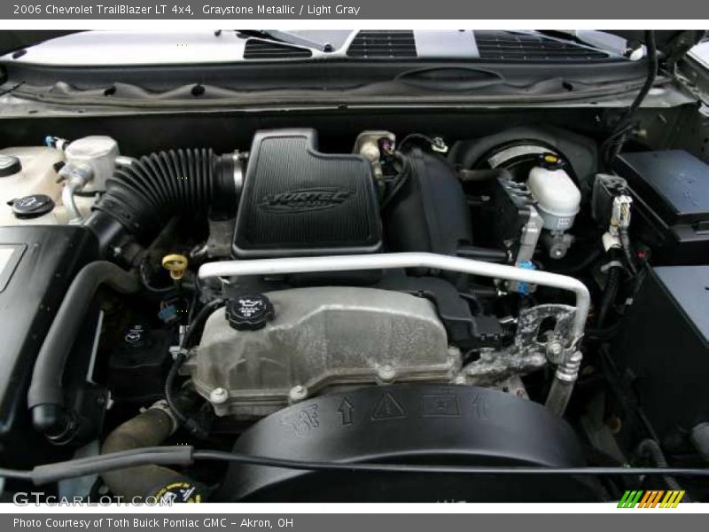 Graystone Metallic / Light Gray 2006 Chevrolet TrailBlazer LT 4x4