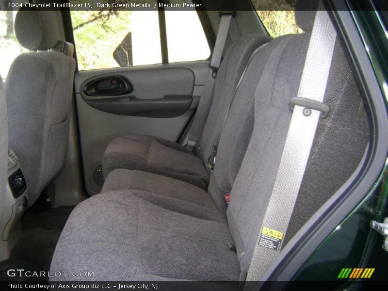Dark Green Metallic / Medium Pewter 2004 Chevrolet TrailBlazer LS