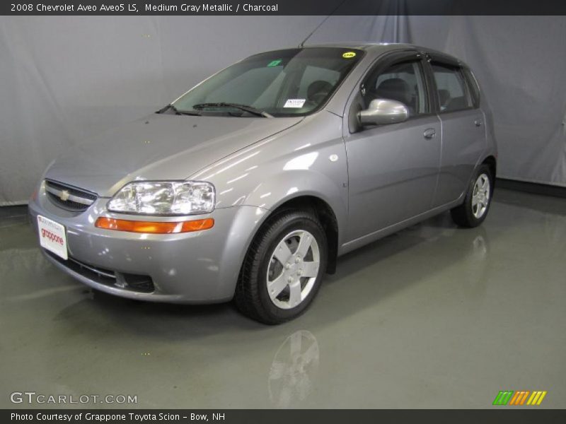 Medium Gray Metallic / Charcoal 2008 Chevrolet Aveo Aveo5 LS