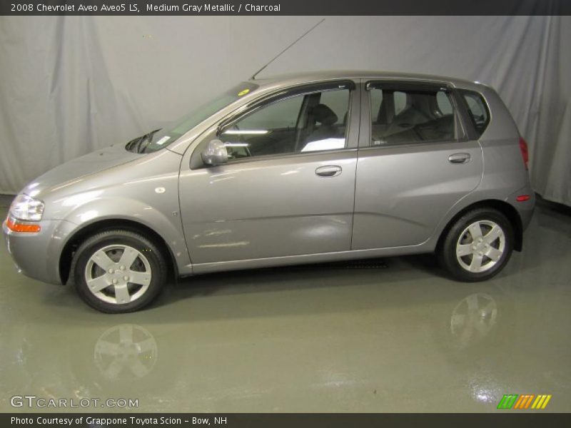 Medium Gray Metallic / Charcoal 2008 Chevrolet Aveo Aveo5 LS