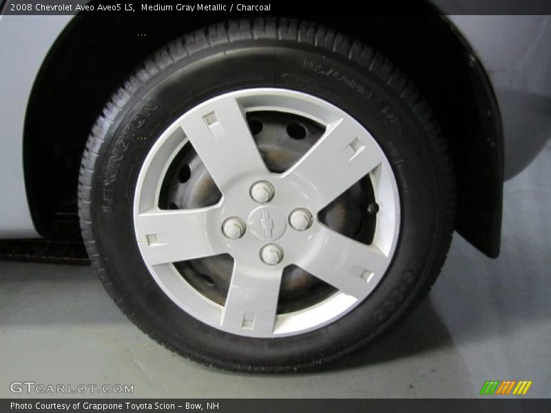 Medium Gray Metallic / Charcoal 2008 Chevrolet Aveo Aveo5 LS
