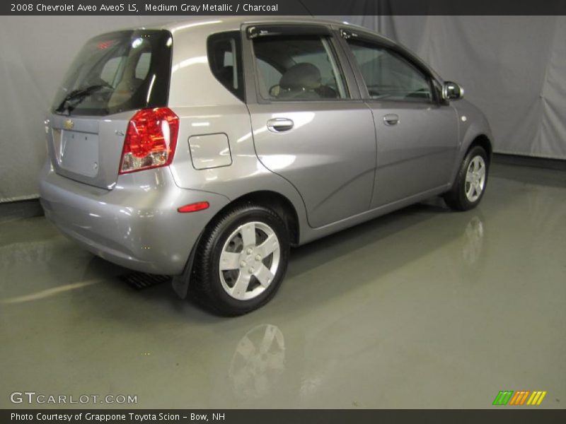 Medium Gray Metallic / Charcoal 2008 Chevrolet Aveo Aveo5 LS
