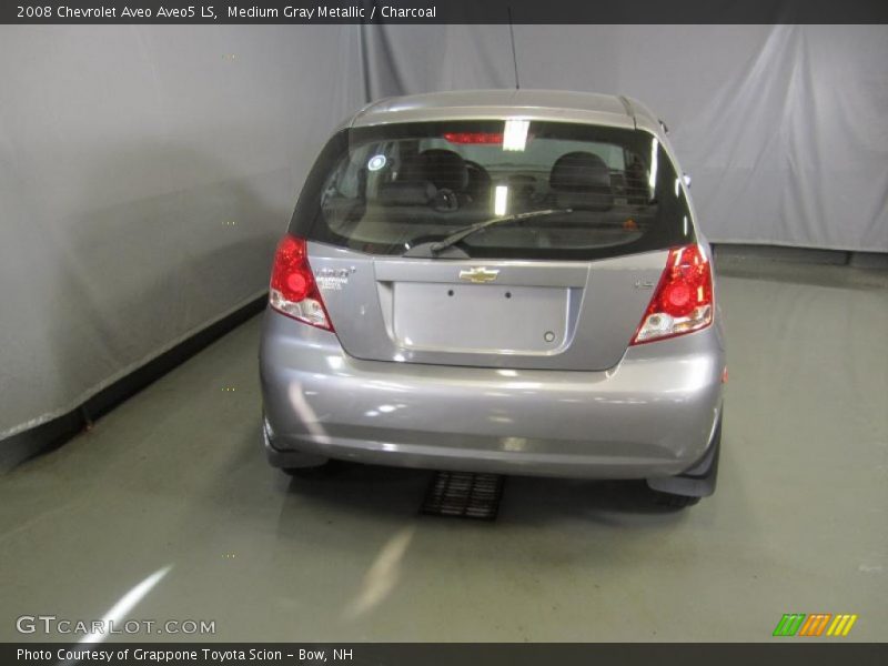 Medium Gray Metallic / Charcoal 2008 Chevrolet Aveo Aveo5 LS