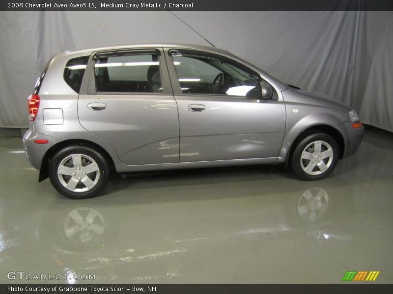 Medium Gray Metallic / Charcoal 2008 Chevrolet Aveo Aveo5 LS