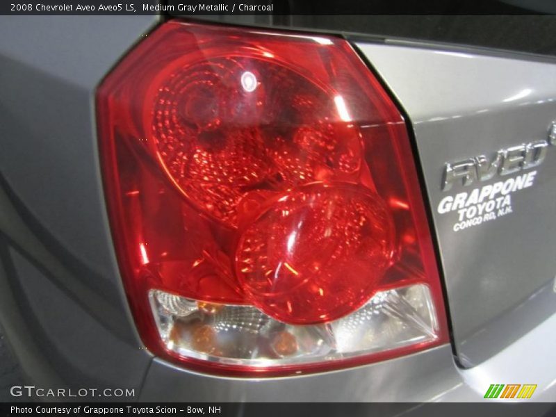 Medium Gray Metallic / Charcoal 2008 Chevrolet Aveo Aveo5 LS