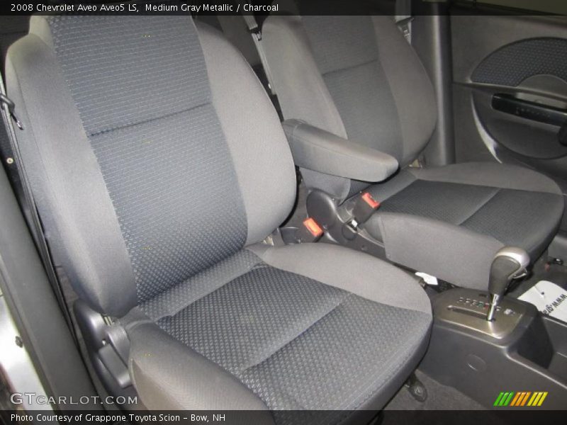 Medium Gray Metallic / Charcoal 2008 Chevrolet Aveo Aveo5 LS