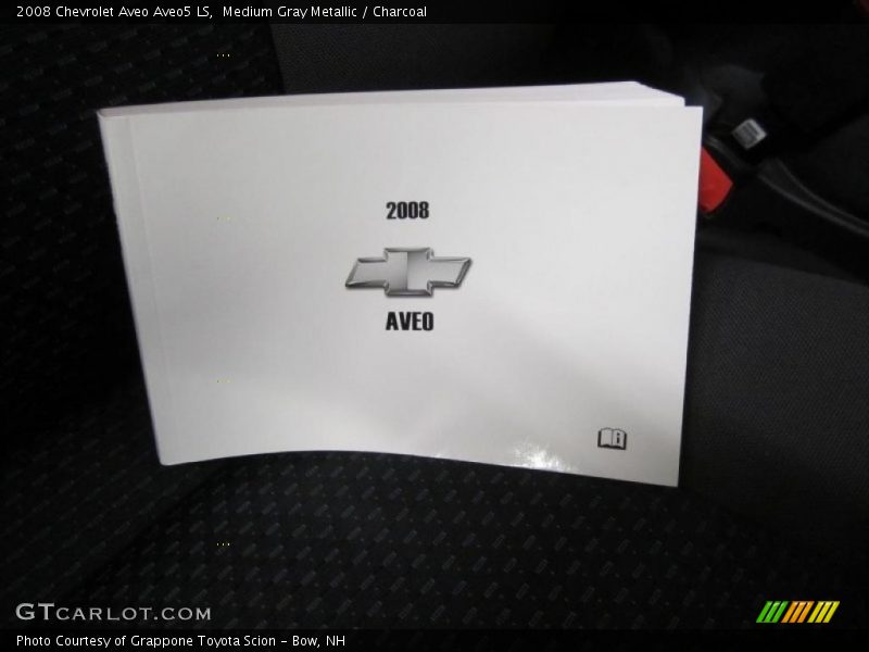 Medium Gray Metallic / Charcoal 2008 Chevrolet Aveo Aveo5 LS