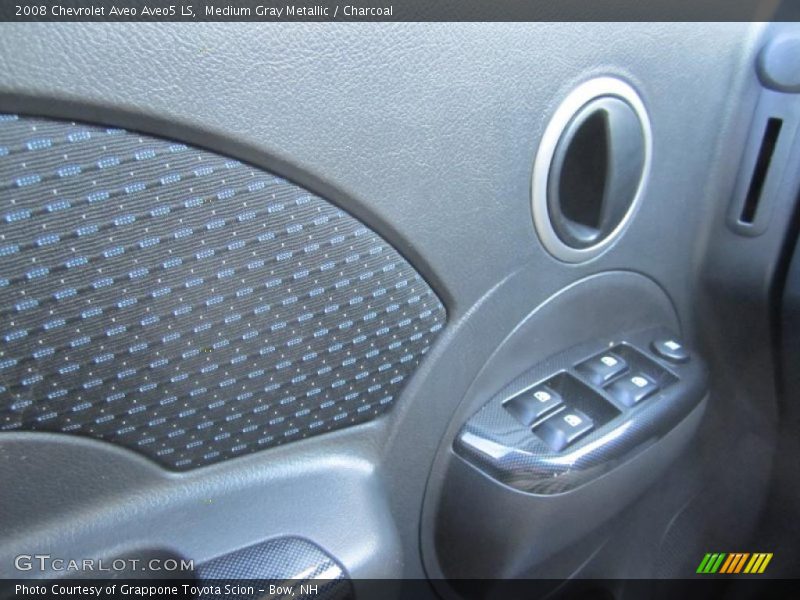 Medium Gray Metallic / Charcoal 2008 Chevrolet Aveo Aveo5 LS