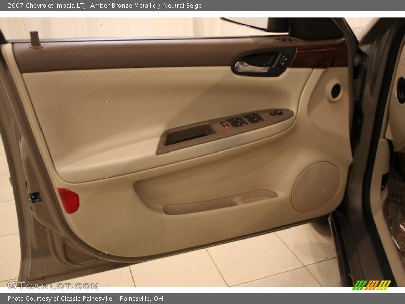 Amber Bronze Metallic / Neutral Beige 2007 Chevrolet Impala LT