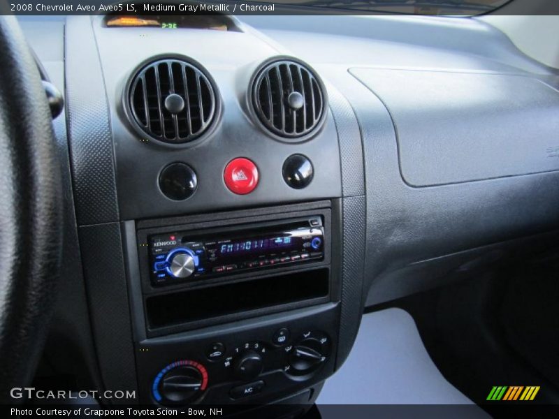 Medium Gray Metallic / Charcoal 2008 Chevrolet Aveo Aveo5 LS