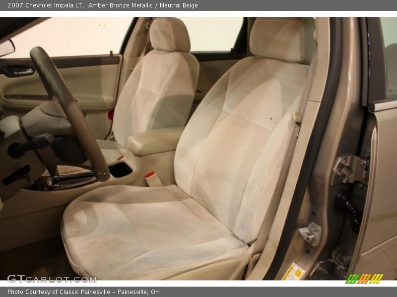 Amber Bronze Metallic / Neutral Beige 2007 Chevrolet Impala LT