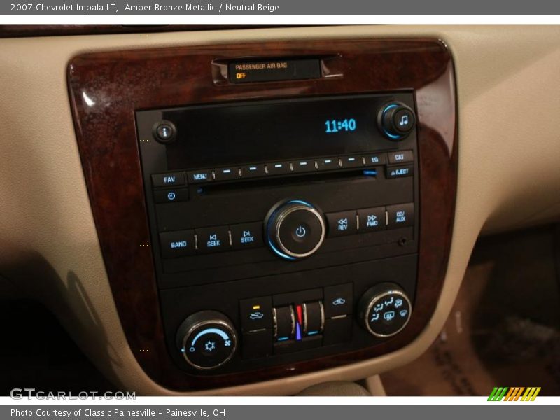 Amber Bronze Metallic / Neutral Beige 2007 Chevrolet Impala LT