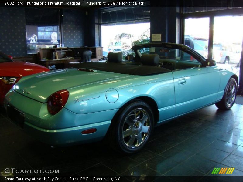 Thunderbird Blue / Midnight Black 2002 Ford Thunderbird Premium Roadster
