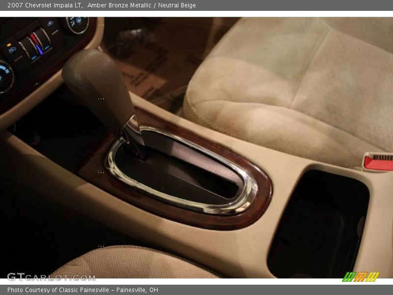 Amber Bronze Metallic / Neutral Beige 2007 Chevrolet Impala LT