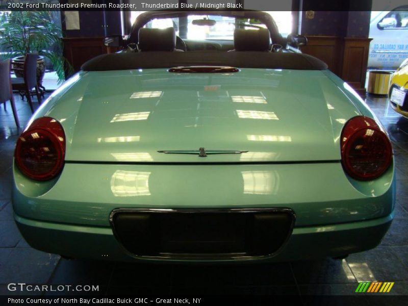 Thunderbird Blue / Midnight Black 2002 Ford Thunderbird Premium Roadster
