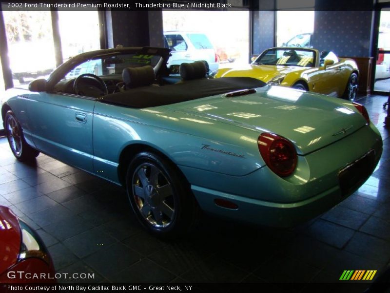 Thunderbird Blue / Midnight Black 2002 Ford Thunderbird Premium Roadster