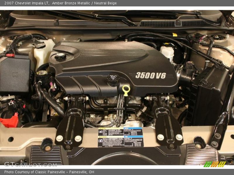 Amber Bronze Metallic / Neutral Beige 2007 Chevrolet Impala LT