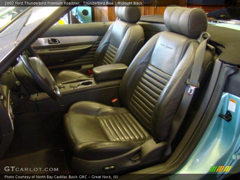 Thunderbird Blue / Midnight Black 2002 Ford Thunderbird Premium Roadster