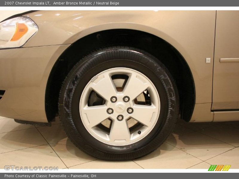 Amber Bronze Metallic / Neutral Beige 2007 Chevrolet Impala LT