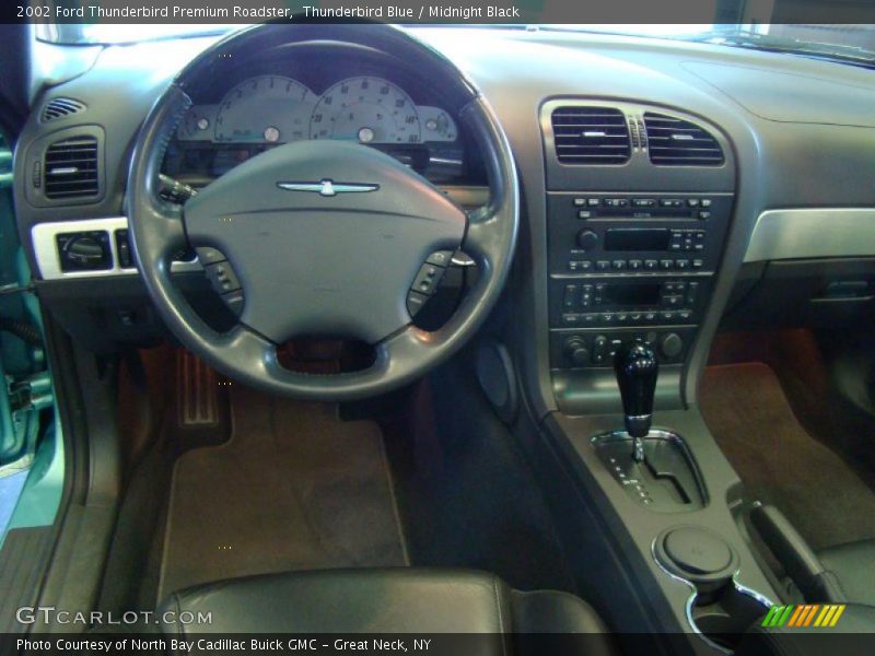 Thunderbird Blue / Midnight Black 2002 Ford Thunderbird Premium Roadster