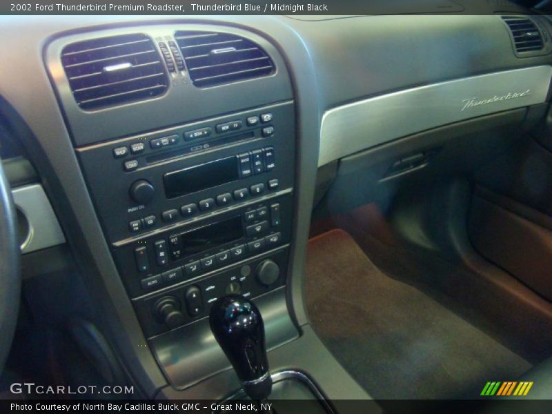 Thunderbird Blue / Midnight Black 2002 Ford Thunderbird Premium Roadster
