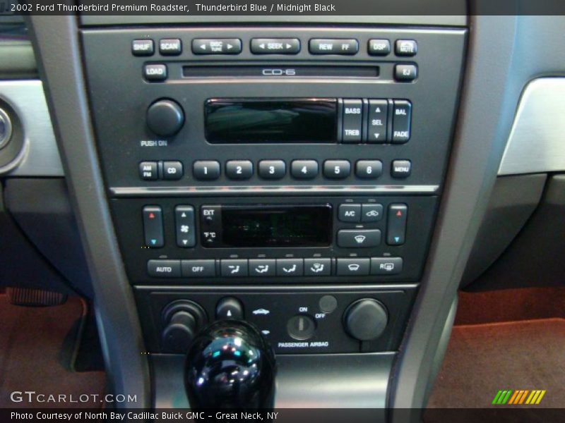 Thunderbird Blue / Midnight Black 2002 Ford Thunderbird Premium Roadster