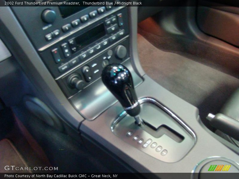 Thunderbird Blue / Midnight Black 2002 Ford Thunderbird Premium Roadster