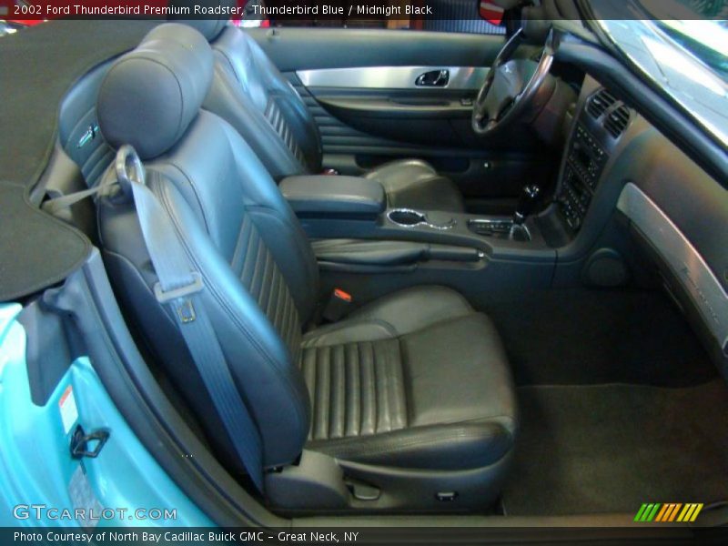 Thunderbird Blue / Midnight Black 2002 Ford Thunderbird Premium Roadster