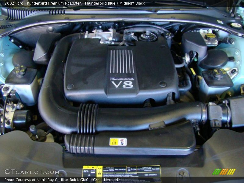 Thunderbird Blue / Midnight Black 2002 Ford Thunderbird Premium Roadster