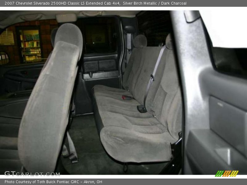 Silver Birch Metallic / Dark Charcoal 2007 Chevrolet Silverado 2500HD Classic LS Extended Cab 4x4