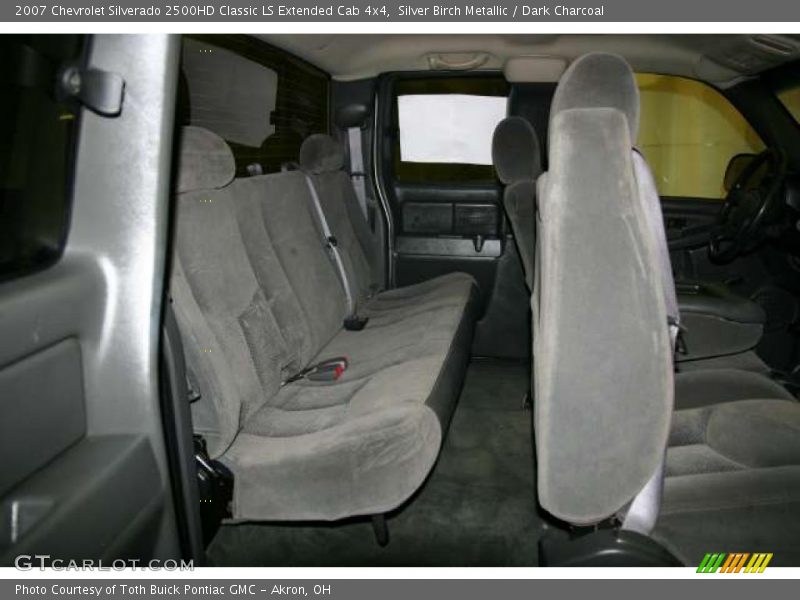 Silver Birch Metallic / Dark Charcoal 2007 Chevrolet Silverado 2500HD Classic LS Extended Cab 4x4