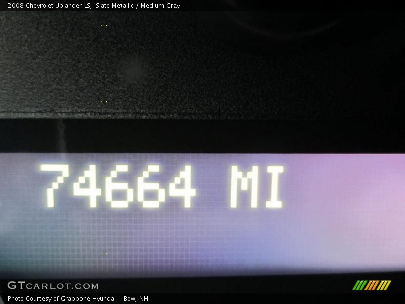 Slate Metallic / Medium Gray 2008 Chevrolet Uplander LS