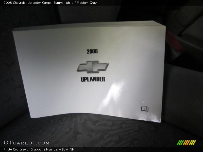Summit White / Medium Gray 2008 Chevrolet Uplander Cargo