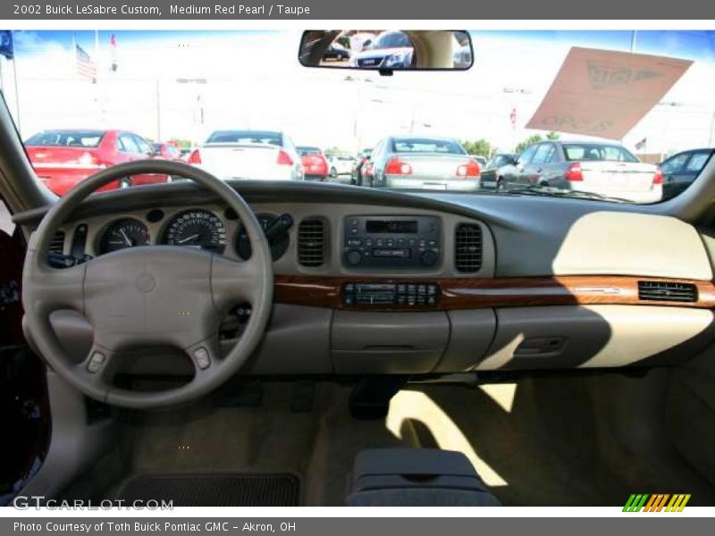 Medium Red Pearl / Taupe 2002 Buick LeSabre Custom