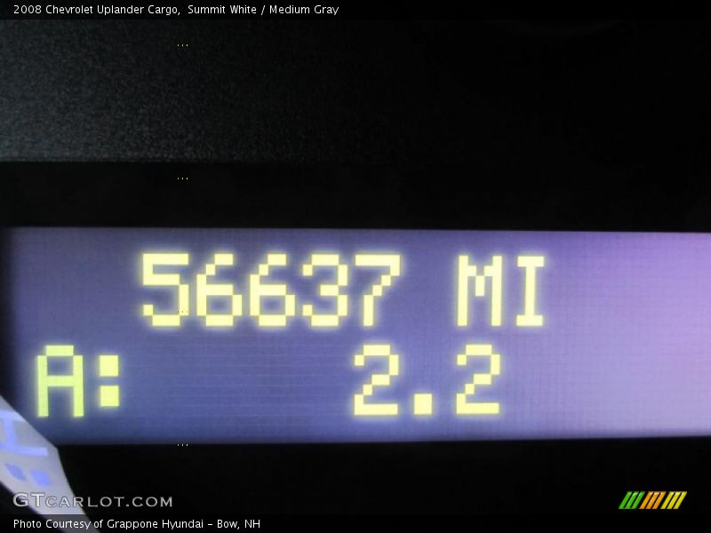 Summit White / Medium Gray 2008 Chevrolet Uplander Cargo