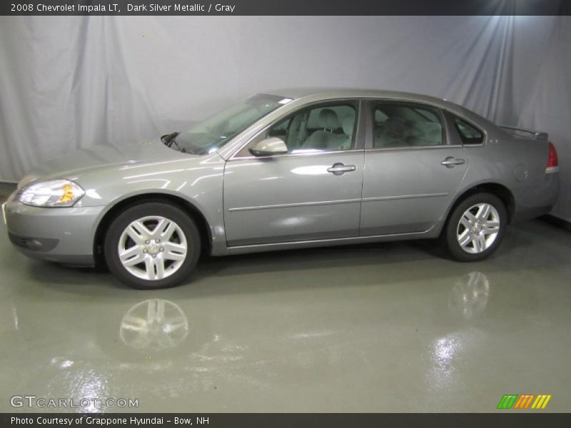 Dark Silver Metallic / Gray 2008 Chevrolet Impala LT