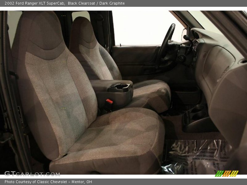 Black Clearcoat / Dark Graphite 2002 Ford Ranger XLT SuperCab