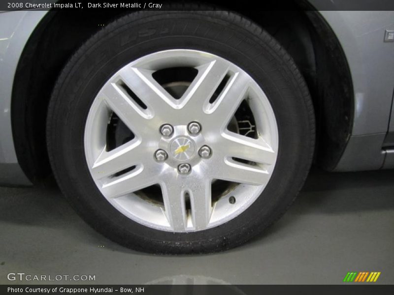 Dark Silver Metallic / Gray 2008 Chevrolet Impala LT