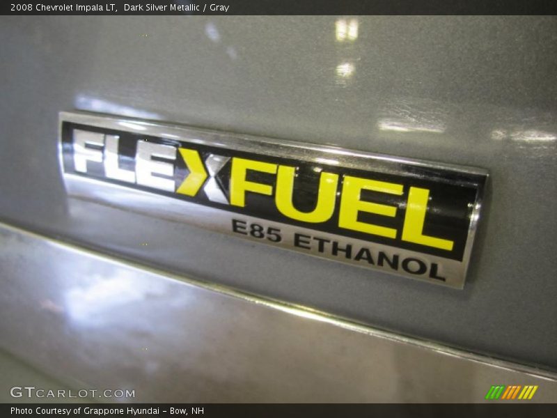 Dark Silver Metallic / Gray 2008 Chevrolet Impala LT
