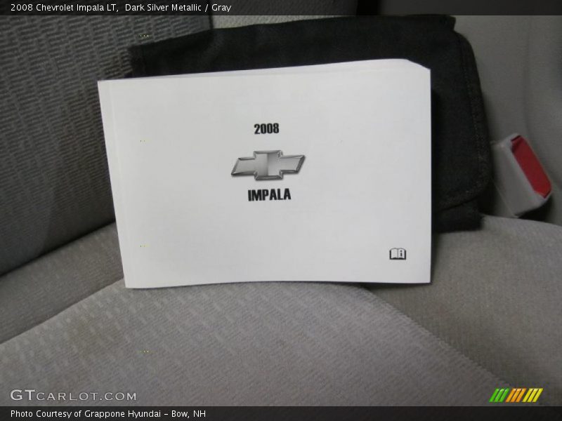 Dark Silver Metallic / Gray 2008 Chevrolet Impala LT