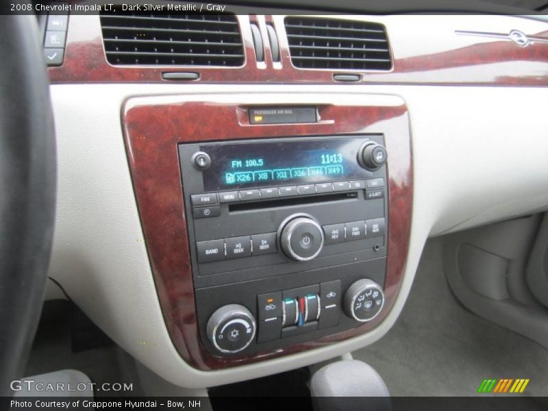 Dark Silver Metallic / Gray 2008 Chevrolet Impala LT
