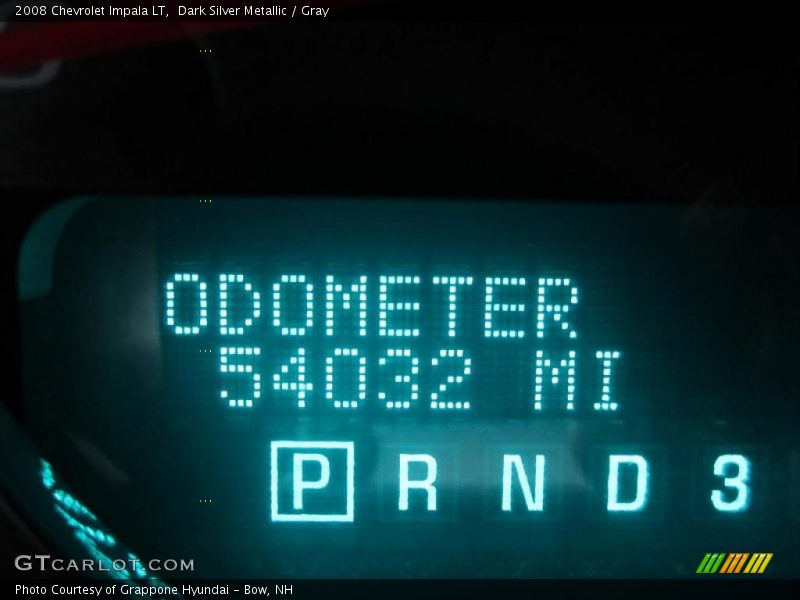 Dark Silver Metallic / Gray 2008 Chevrolet Impala LT