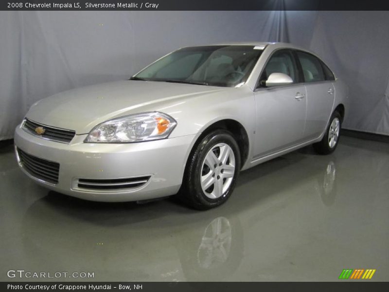 Silverstone Metallic / Gray 2008 Chevrolet Impala LS